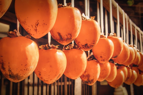 Kaki: Japanese Persimmon and How To Make Hosigaki (Dried Persimmon