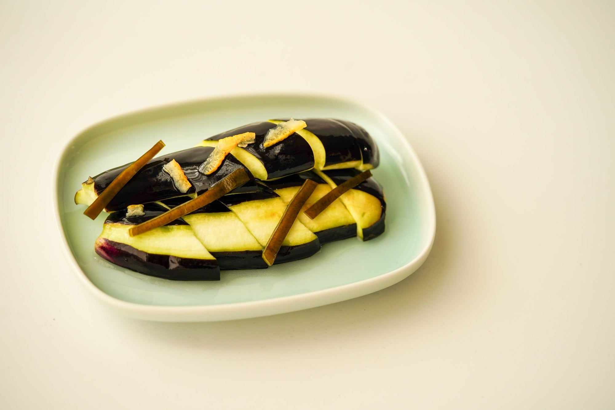 RECIPE: Yuzu Pickled Eggplant