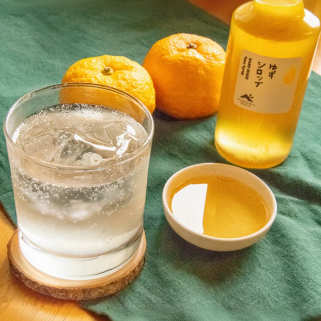 Sweet and refreshing yuzu citrus syrup from the Osaka area of