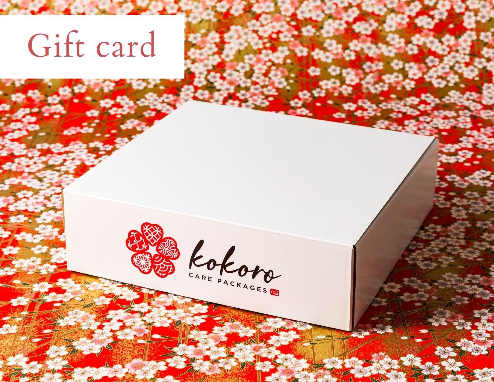 Kokoro Care Packages Collections Gift Card