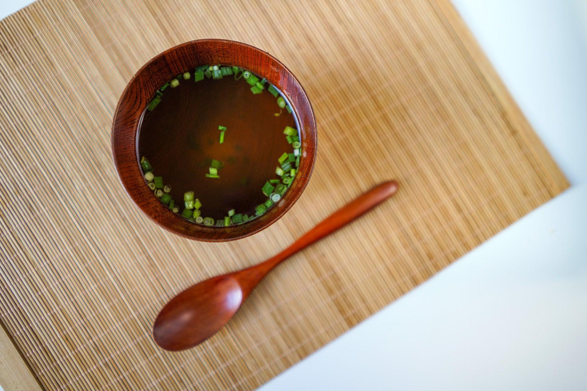 RECIPE: Sakebushi Osuimomo (Clear Soup)