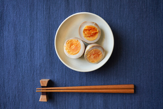 MINIMALIST RECIPE: AJI TAMAGO (SEASONED BOILED EGG)