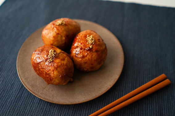 RECIPE: Meat Covered Onigiri (Rice Balls)