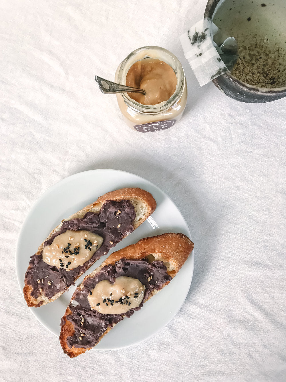 RECIPE: Adzuki Tartines with Brown Rice Jam