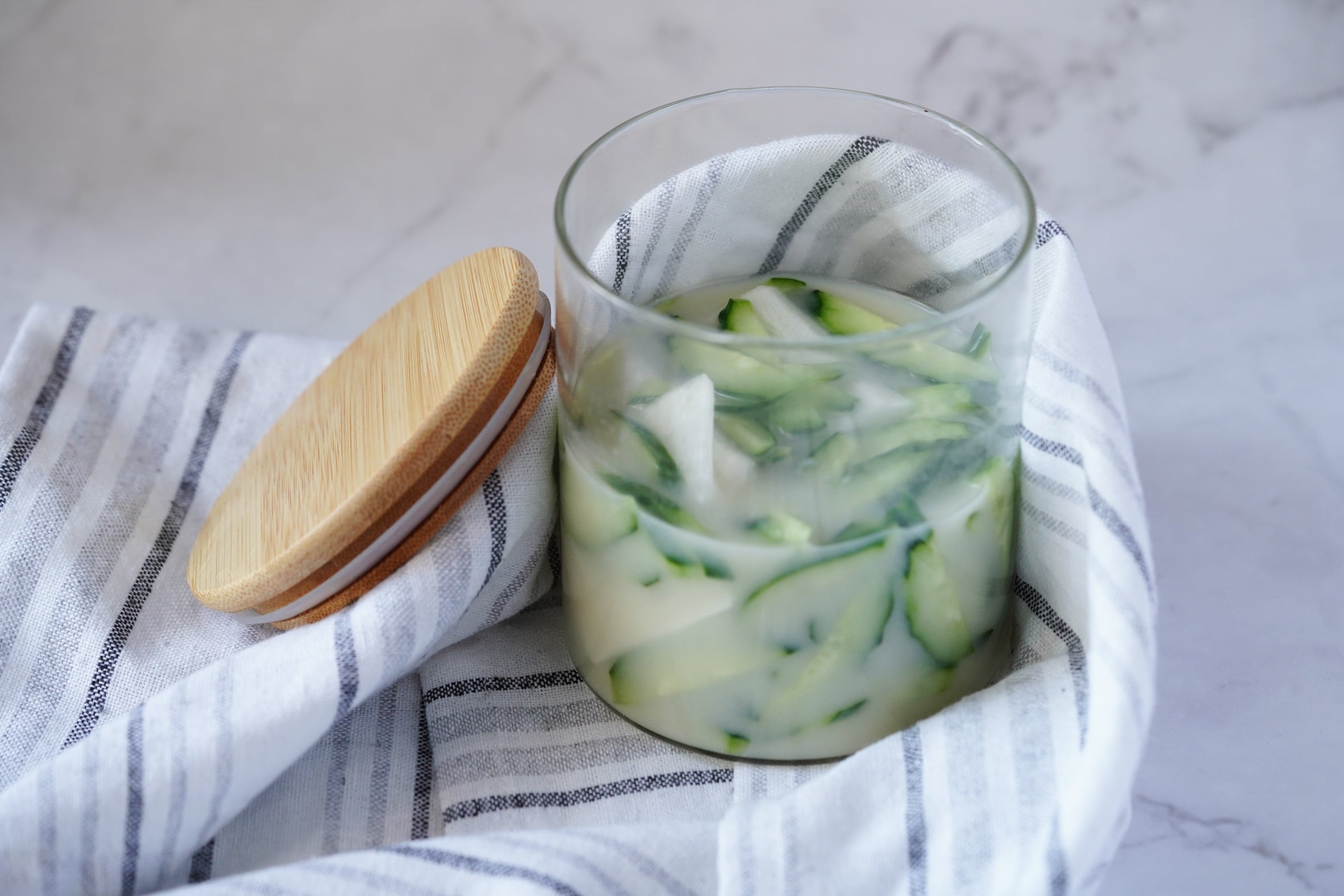 Amazake (Sweet Fermented Rice Drink) Light Pickles (Asazuke)