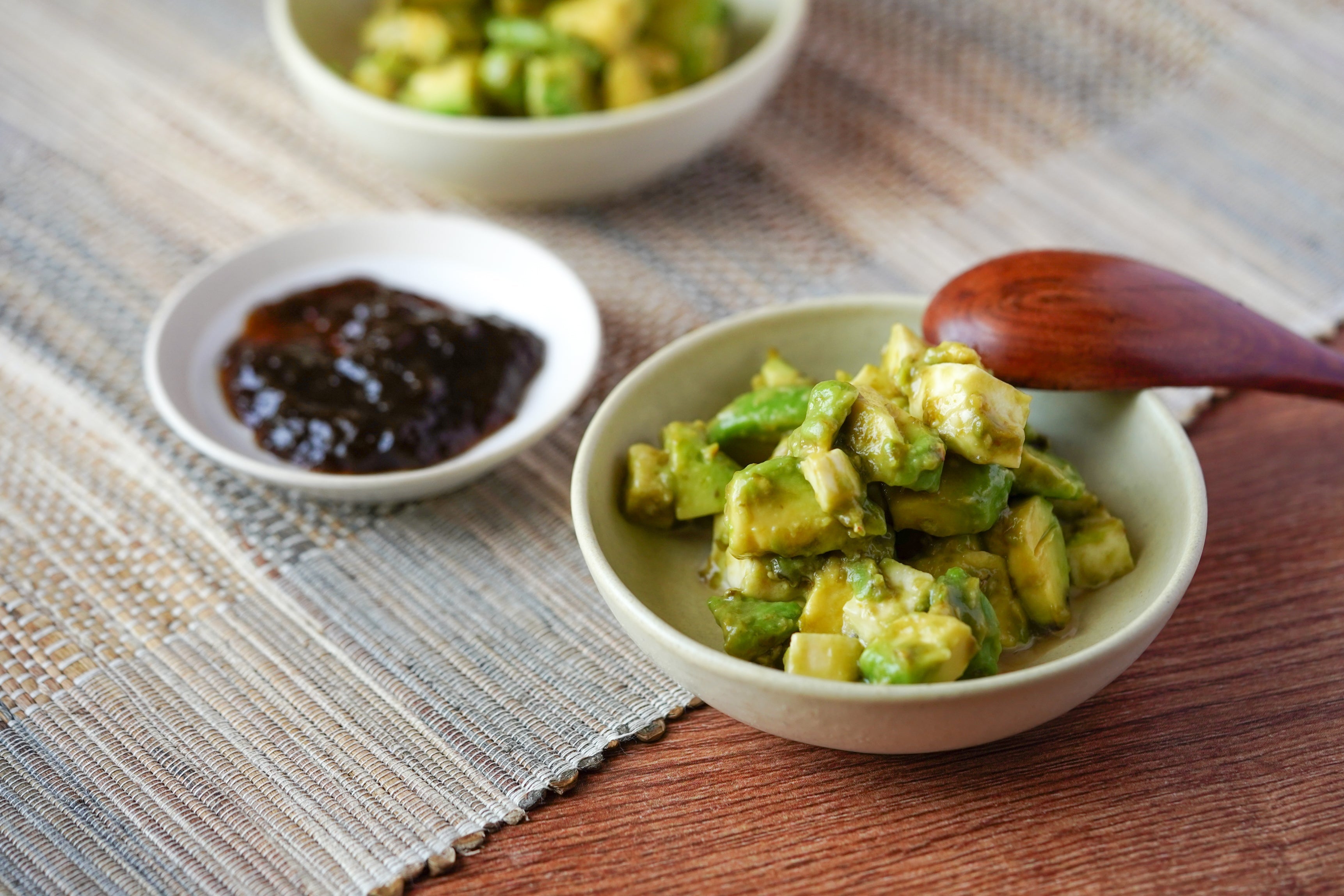 RECIPE: Umami Avocado and Cheese Salad with Nori Paste
