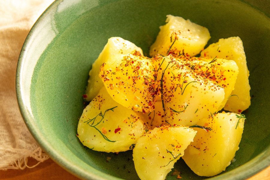 RECIPE: Furikake & Herb Pan-Fried Potatoes 