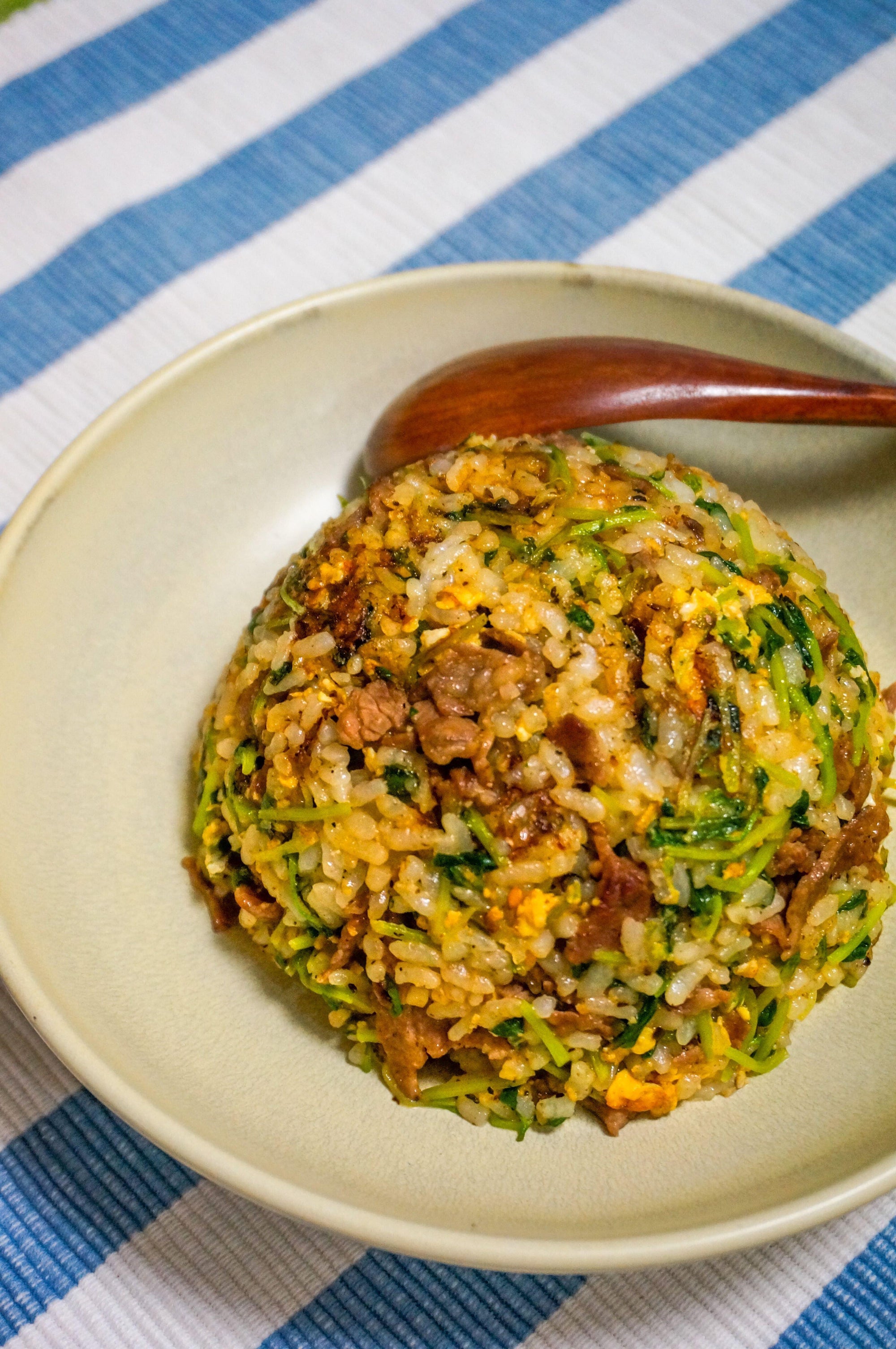 RECIPE: Grilled Beef and Green Onion Fried Rice