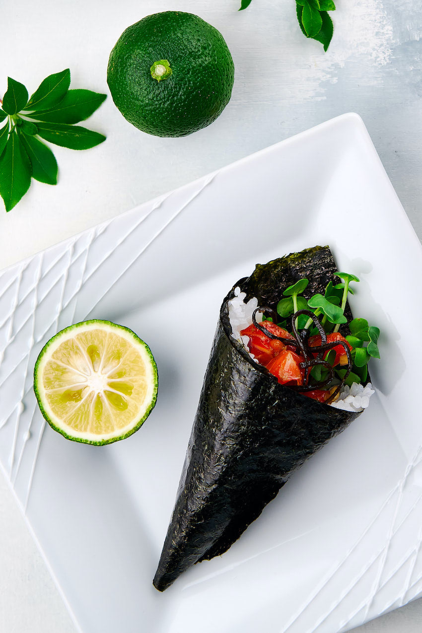 RECIPE: Marc Matsumoto’s Spicy Salmon Temaki Sushi