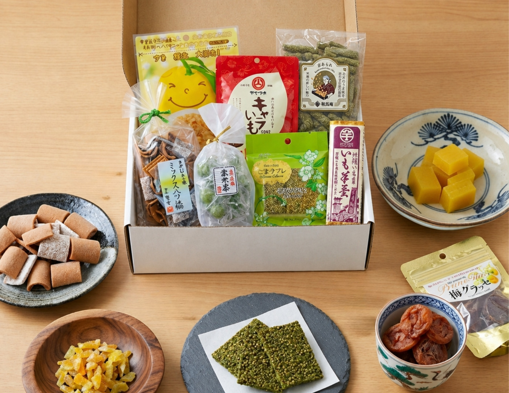 Japanese Sweets: “Okashi” Package