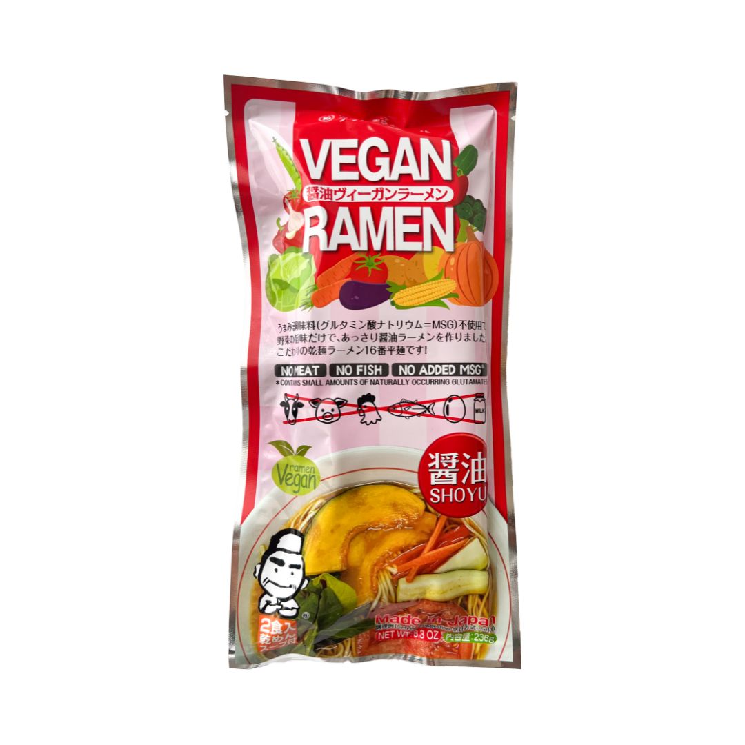 Vegan Soy Sauce Ramen