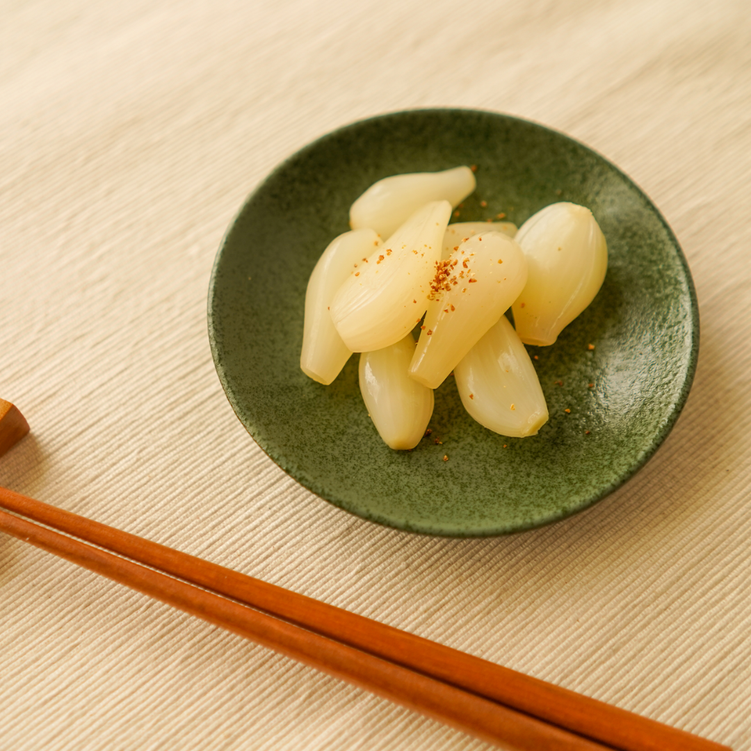 Yuzu Pickled Rakkyo (Japanese Scallion)