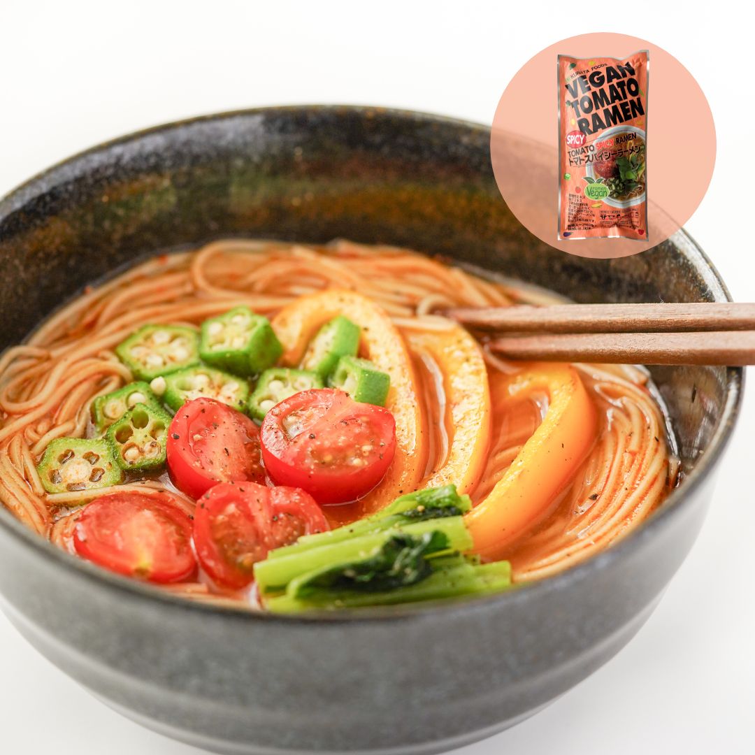 Vegan Spicy Tomato Ramen