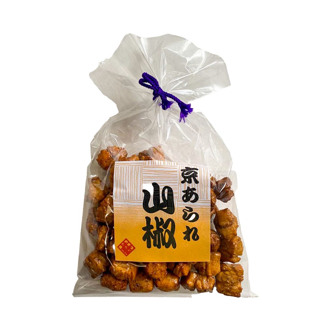 Sansho Arare (Spicy Japanese Peppercorn Rice Crackers)