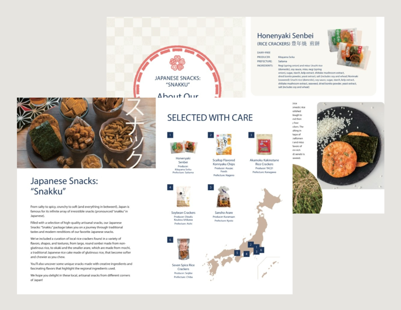 Japanese Snacks: “Snakku” Care Package – Kokoro Care