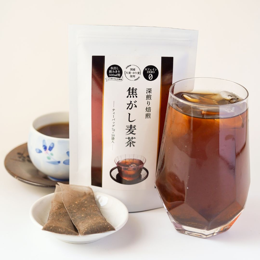 Dark Roasted Barley Tea (Caffeine-free)