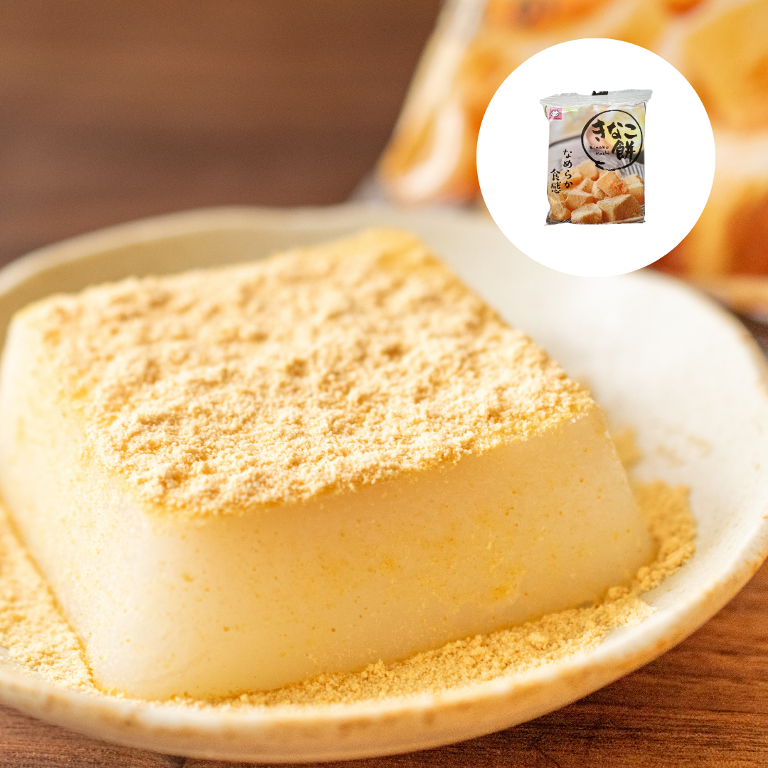 Kinako Mochi (Roasted Soybean Rice Cake)