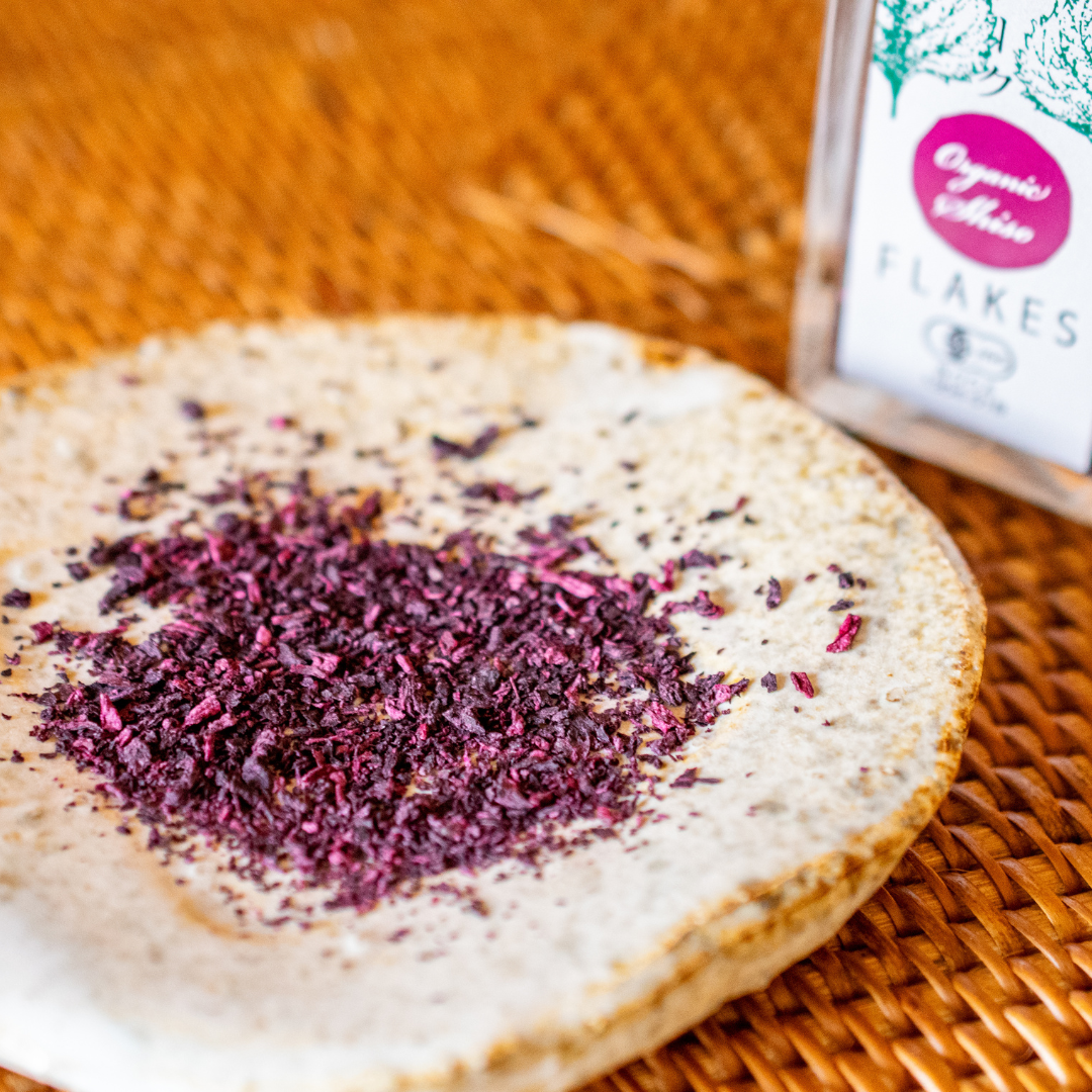 Organic Red Shiso (Japanese Perilla Mint) Flakes