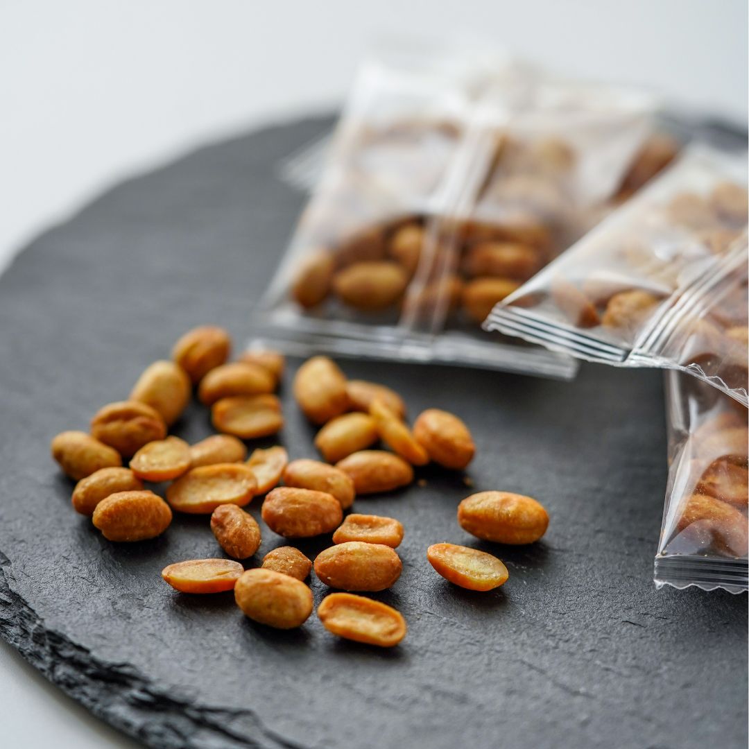 Dried Natto (Fermented Soybean) Snack (Soy Sauce)