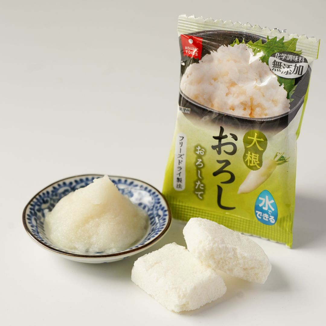 Freeze Dried Daikon Oroshi (Grated Japanese Radish)