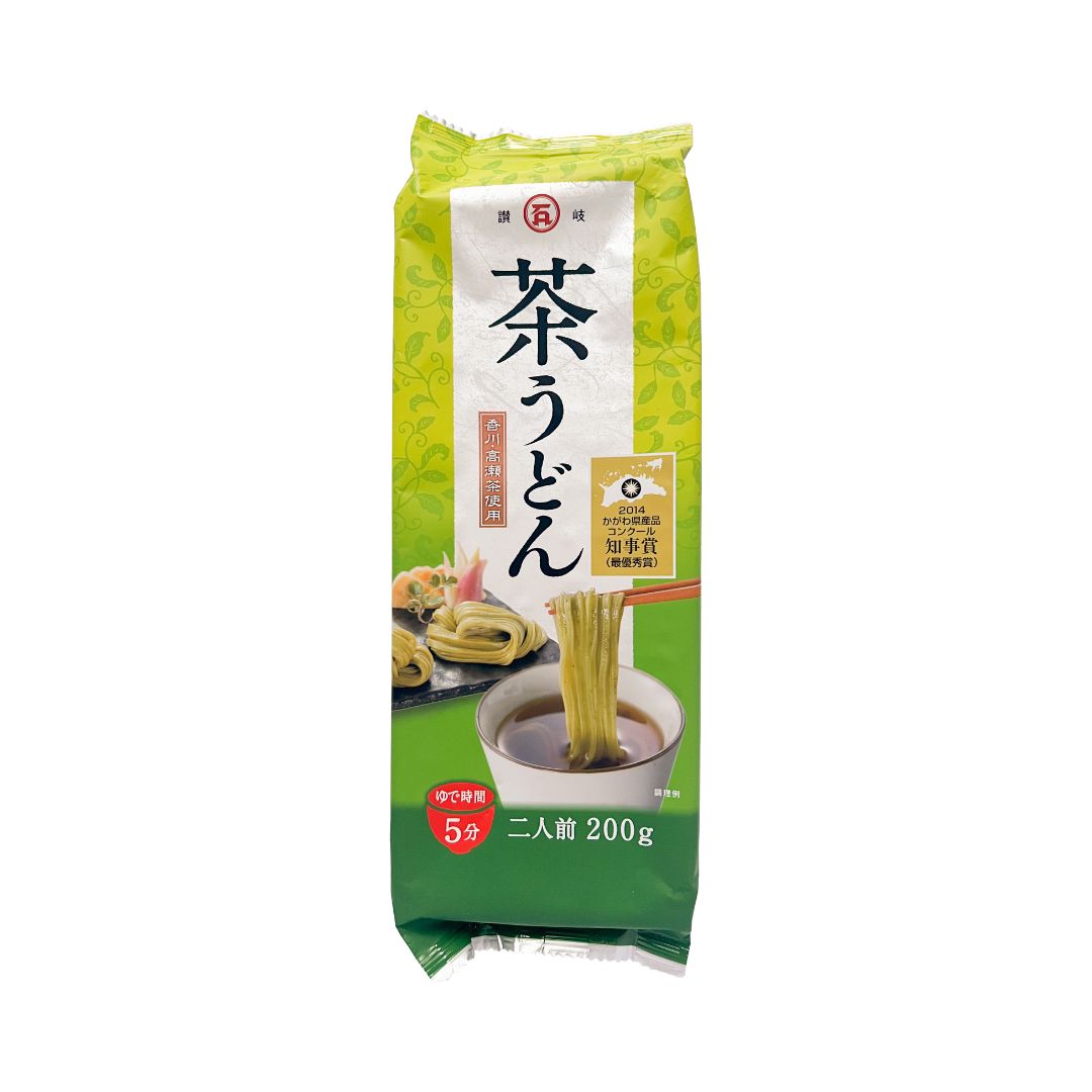 Green Tea Udon Noodles