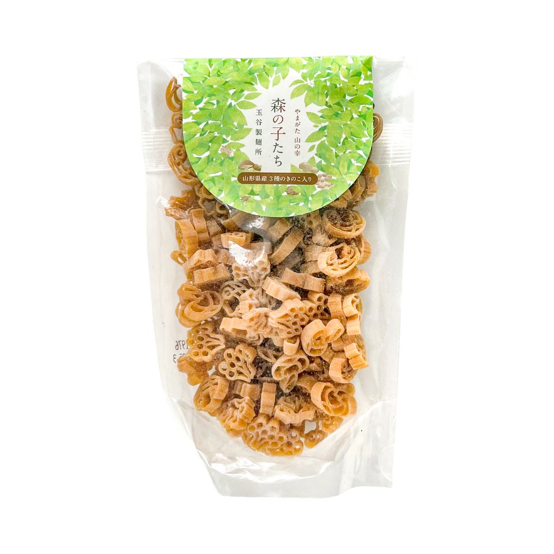 Mushroom and Brown Rice Pasta