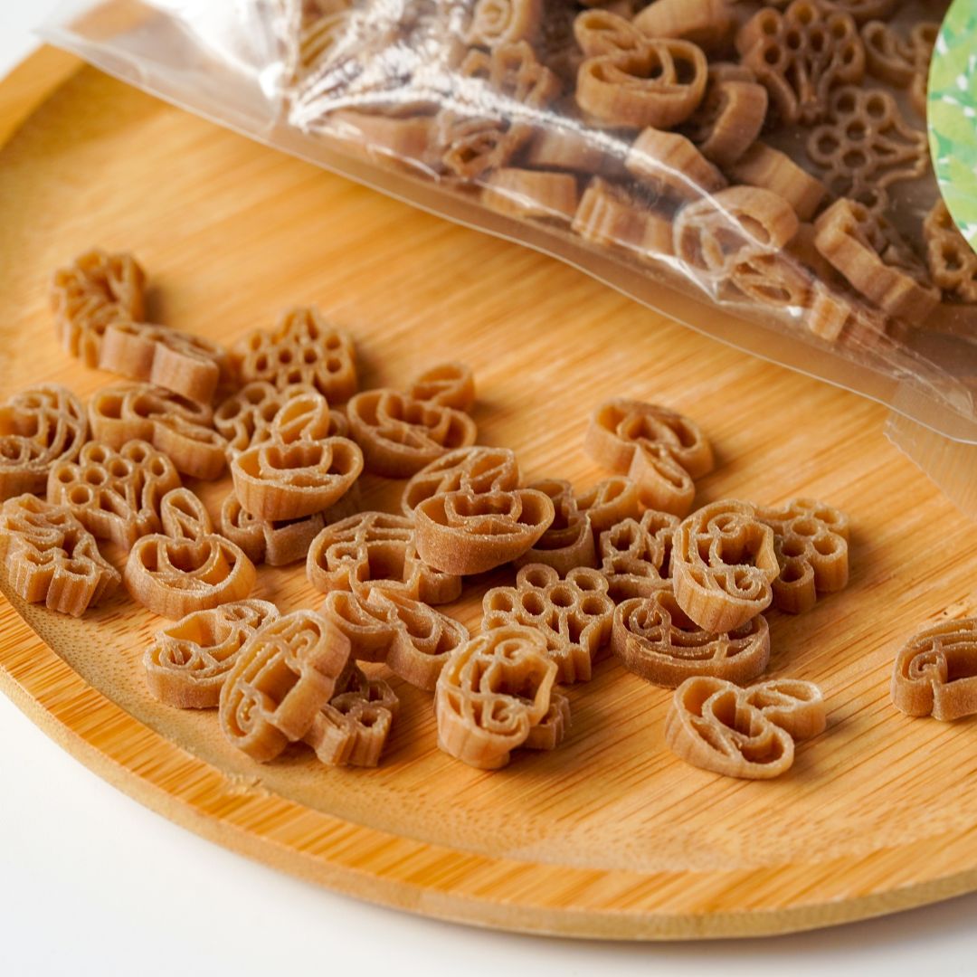 Mushroom and Brown Rice Pasta