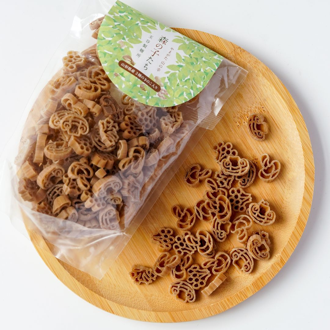 Mushroom and Brown Rice Pasta