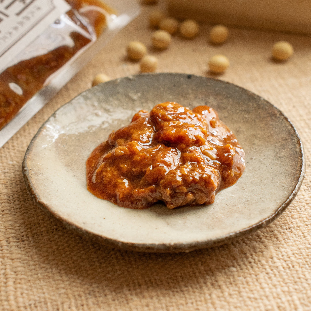 A rich, savory spread made with heirloom soybeans perfect for