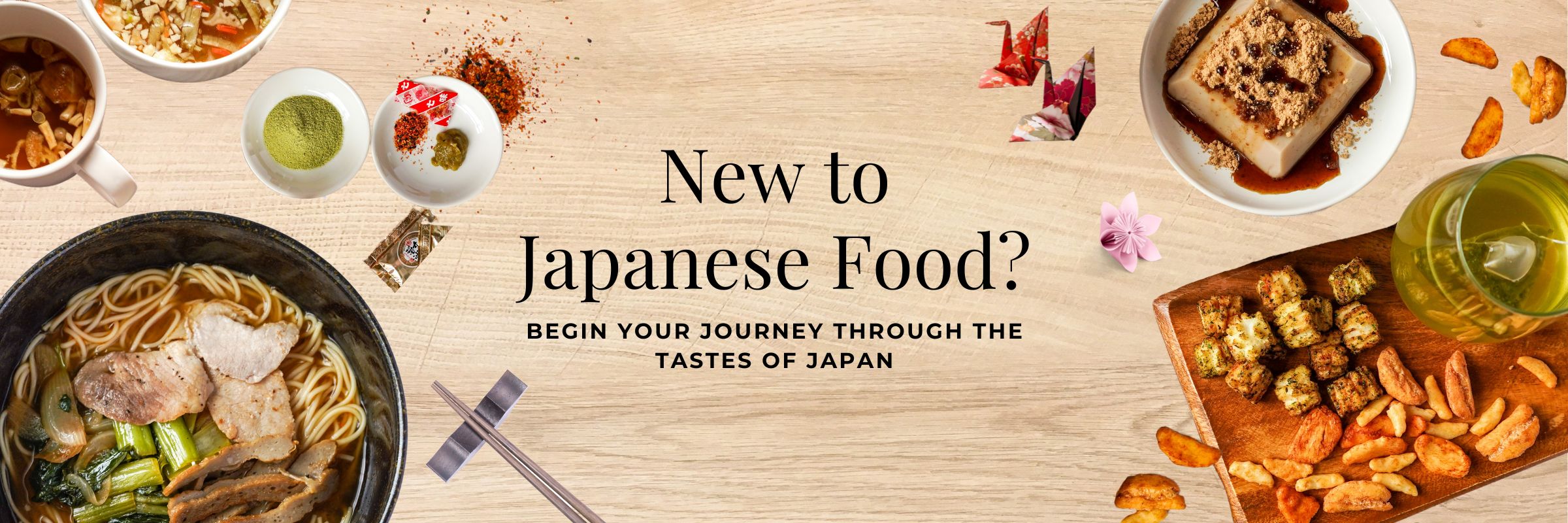 Introduction to Japanese Food: “Omakase” Package