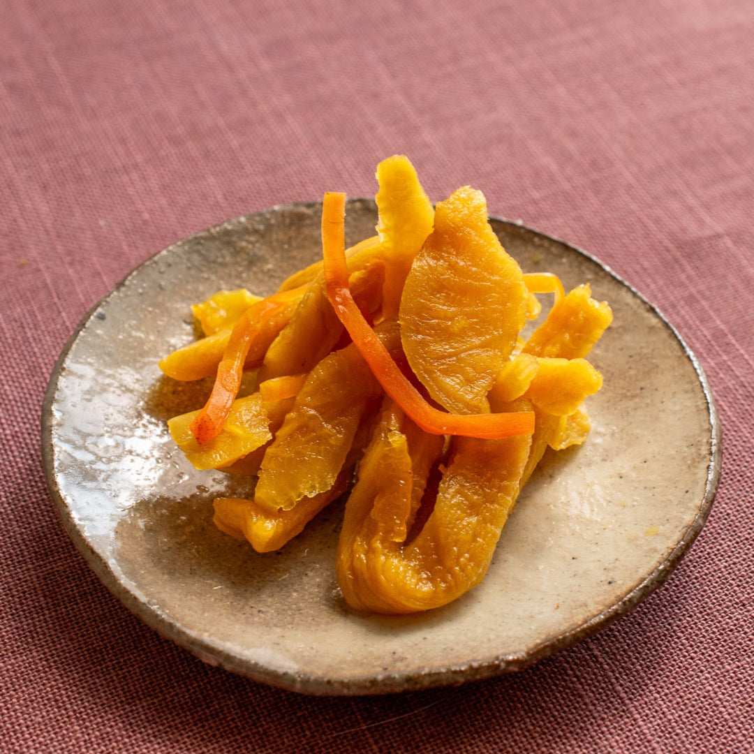 Crunchy Pickled Yuzu Daikon (Japanese Radish)