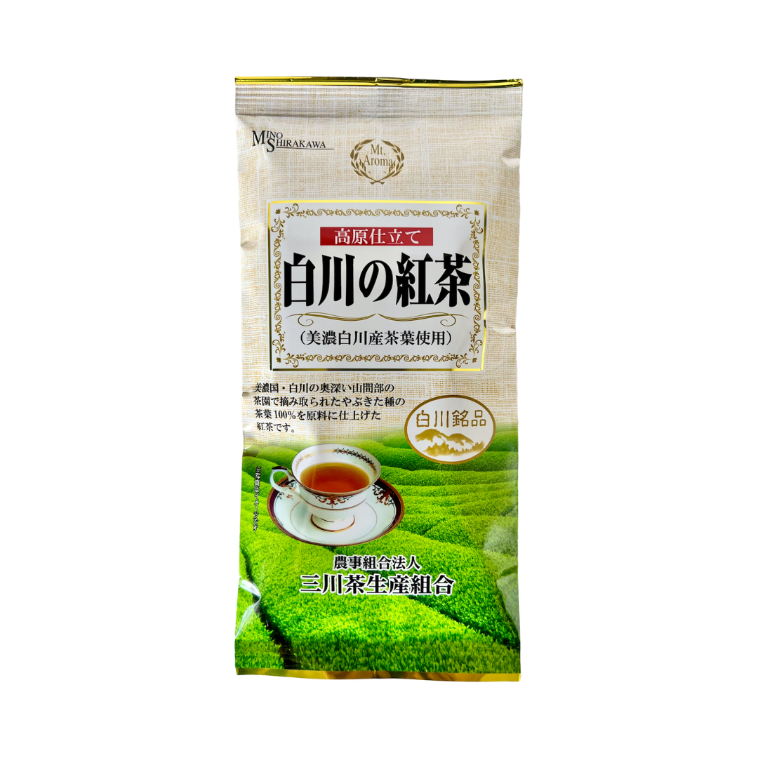 Premium Japanese Black Tea From Shirakawa