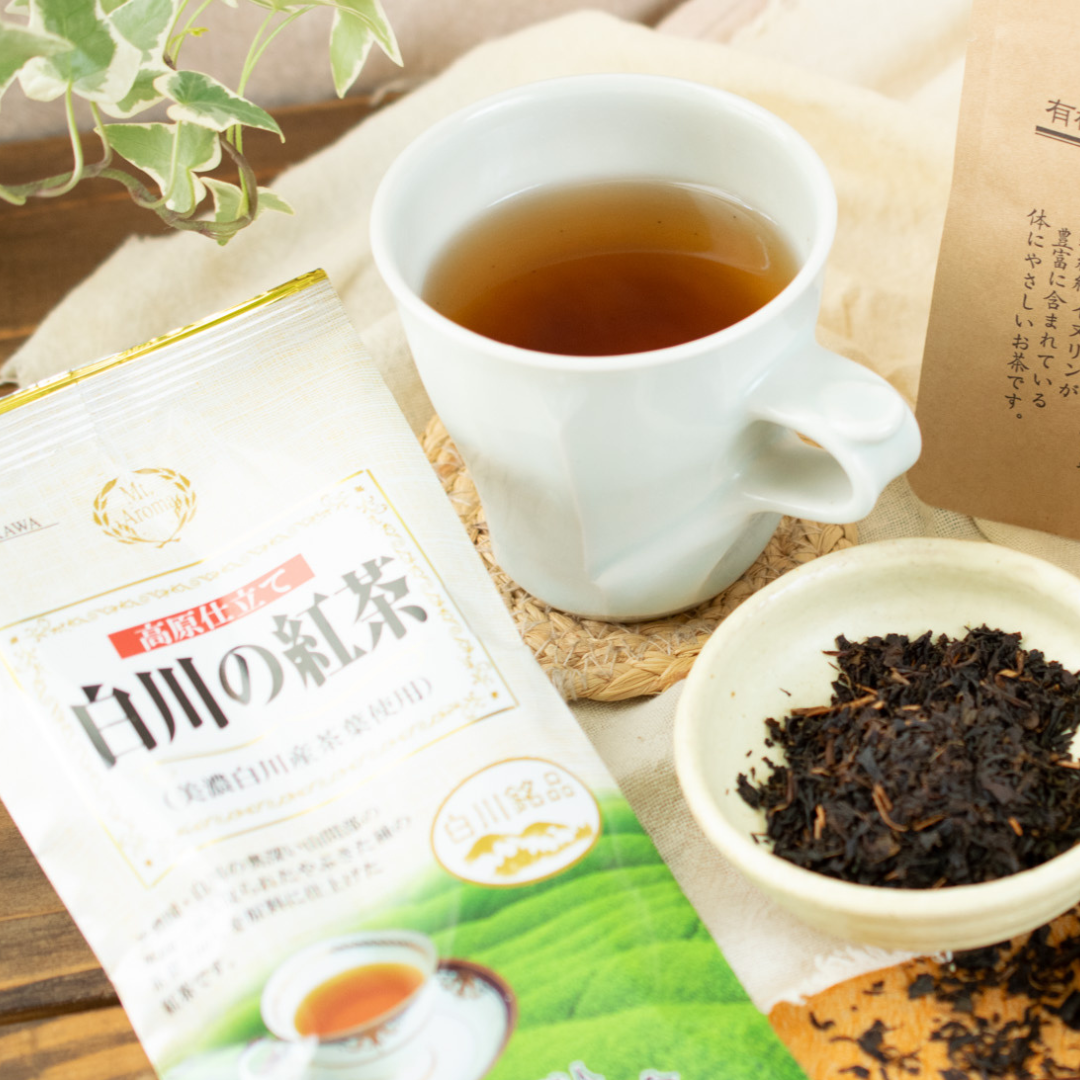 Premium Japanese Black Tea From Shirakawa