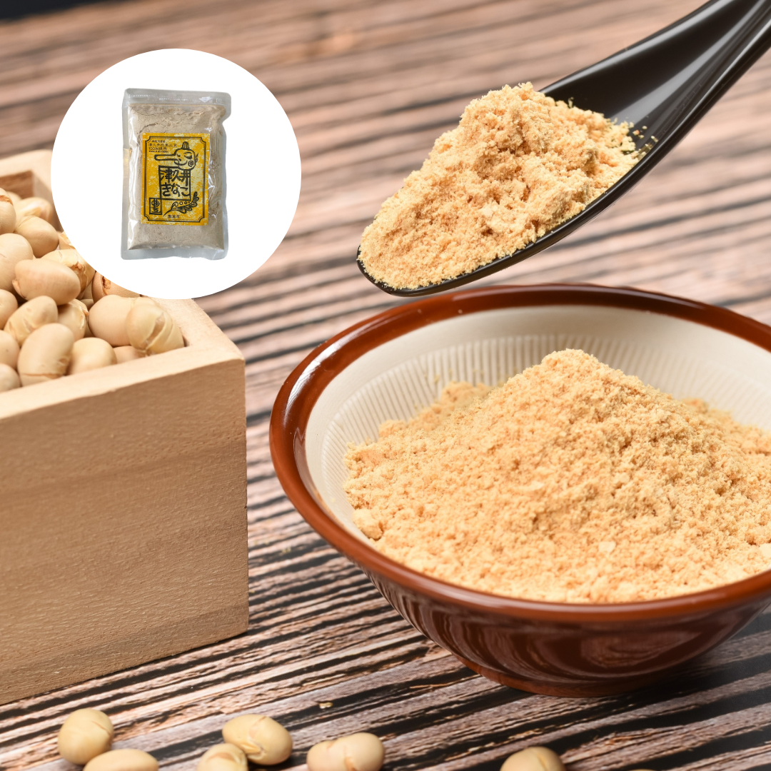 【kinako】 Tsukui Kinako (Roasted Soybean Powder) – Kokoro Care