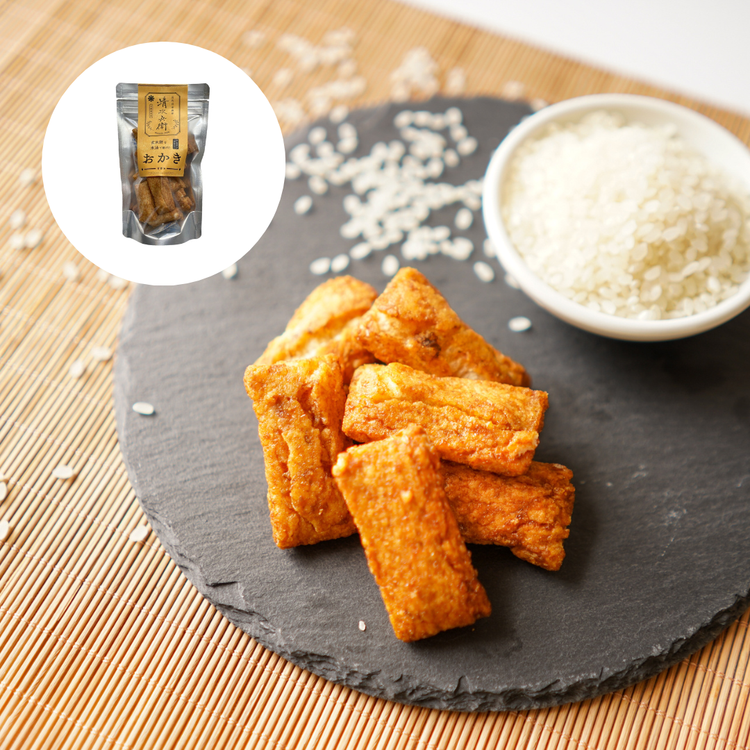 Brown Rice Okaki (Crackers) (Sweet Soy Sauce)