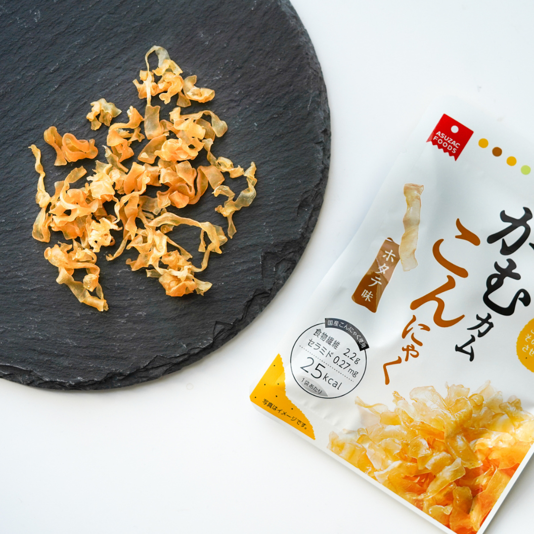きなこくん。 Konnyaku (Konjac) Chips (Scallop Flavor) – Kokoro Care