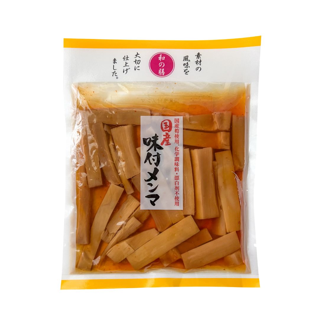 Seasoned Pickled Menma (Bamboo Shoots)
