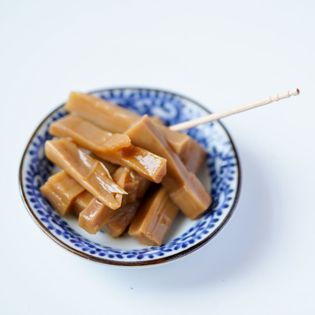 Seasoned Pickled Menma (Bamboo Shoots)