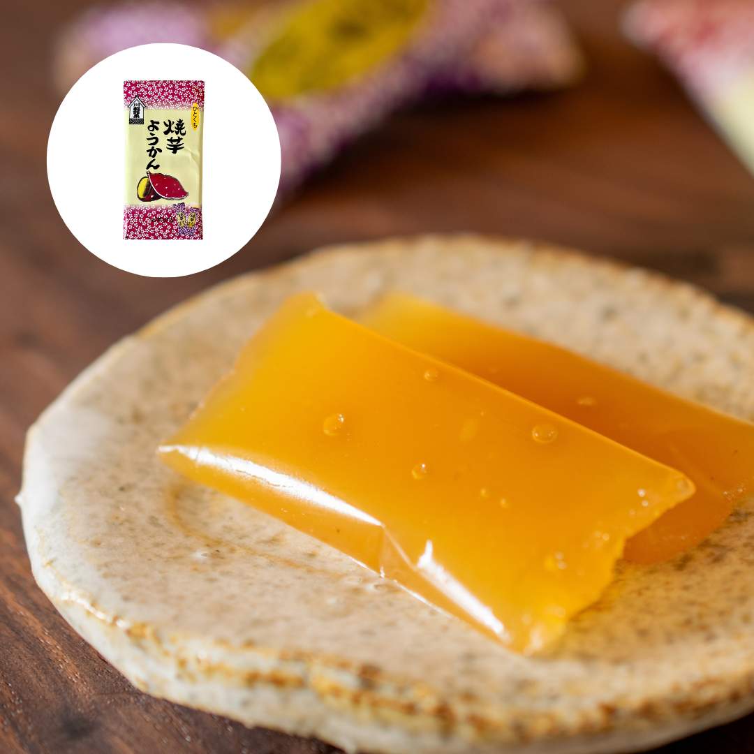 Sweet Potato Yokan Jelly Cake