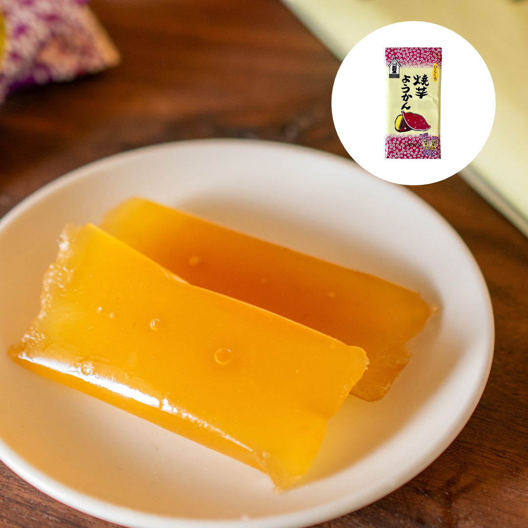 Sweet Potato Yokan Jelly Cake
