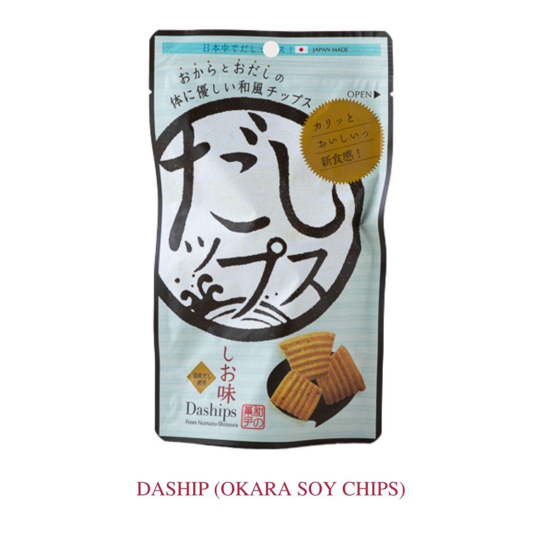 DASHIP (SALT FLAVORED SOY CHIPS) (だしップス)