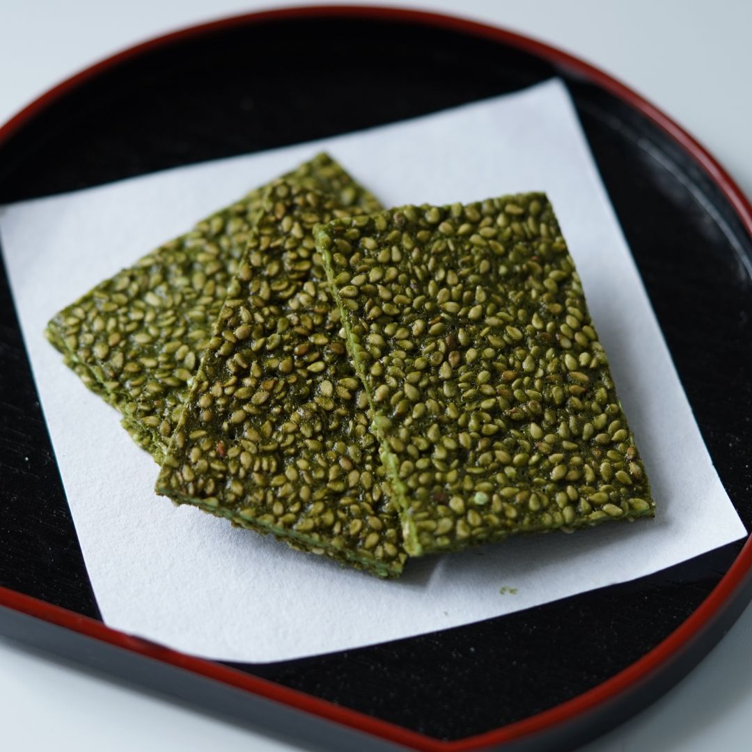 Uji Matcha Sesame Cookie