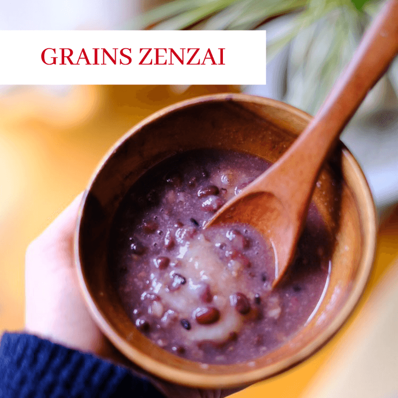 Grains Zenzai (Japanese Dessert Soup) from Kokoro Care Packages