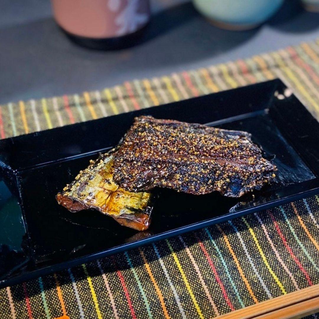 BLACK PEPPER TERIYAKI SANMA (SAURY) JERKY (テリヤキ フィッシュ ジャーキー さんま)