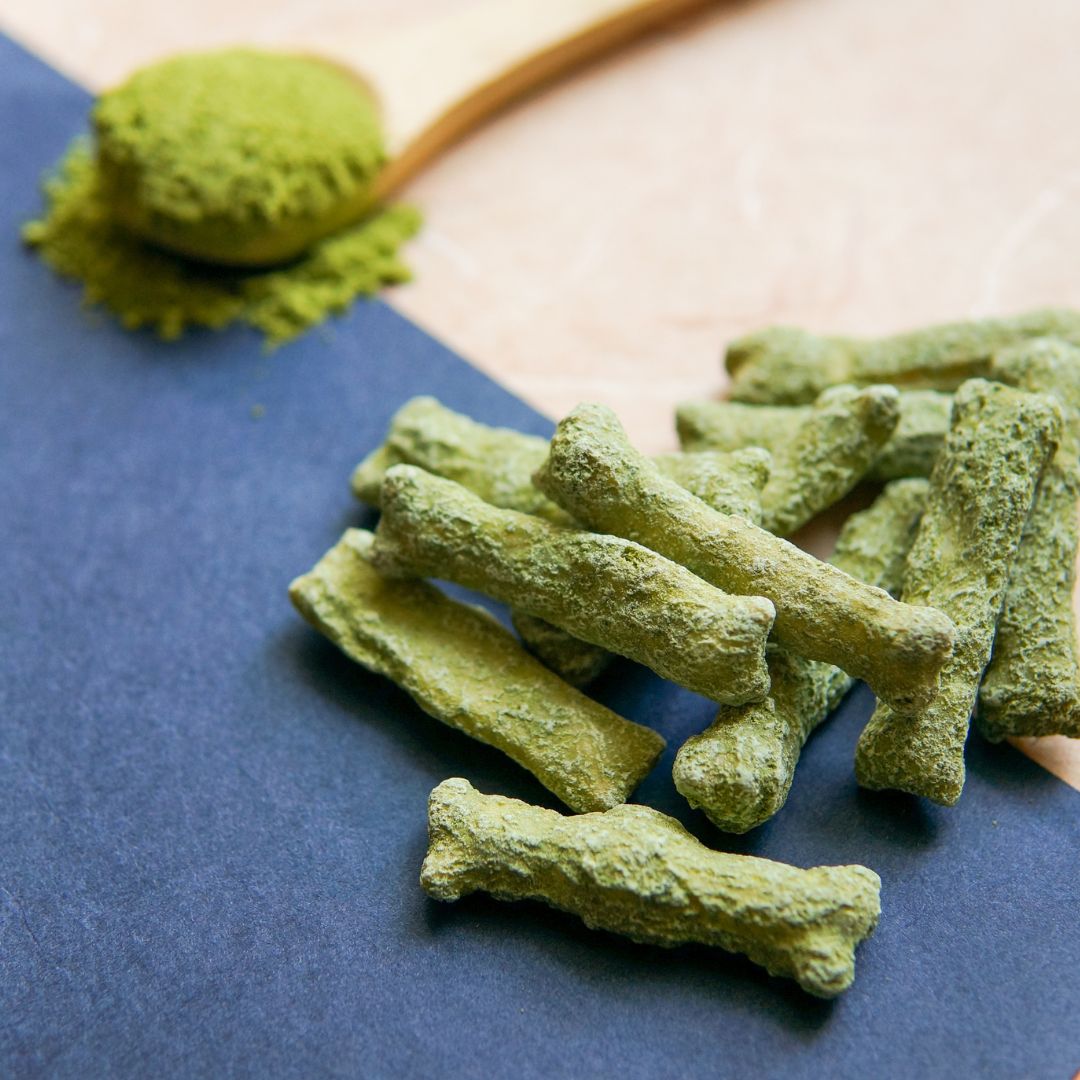 MATCHA ARARE (RICE CRACKERS) (抹茶あられ)