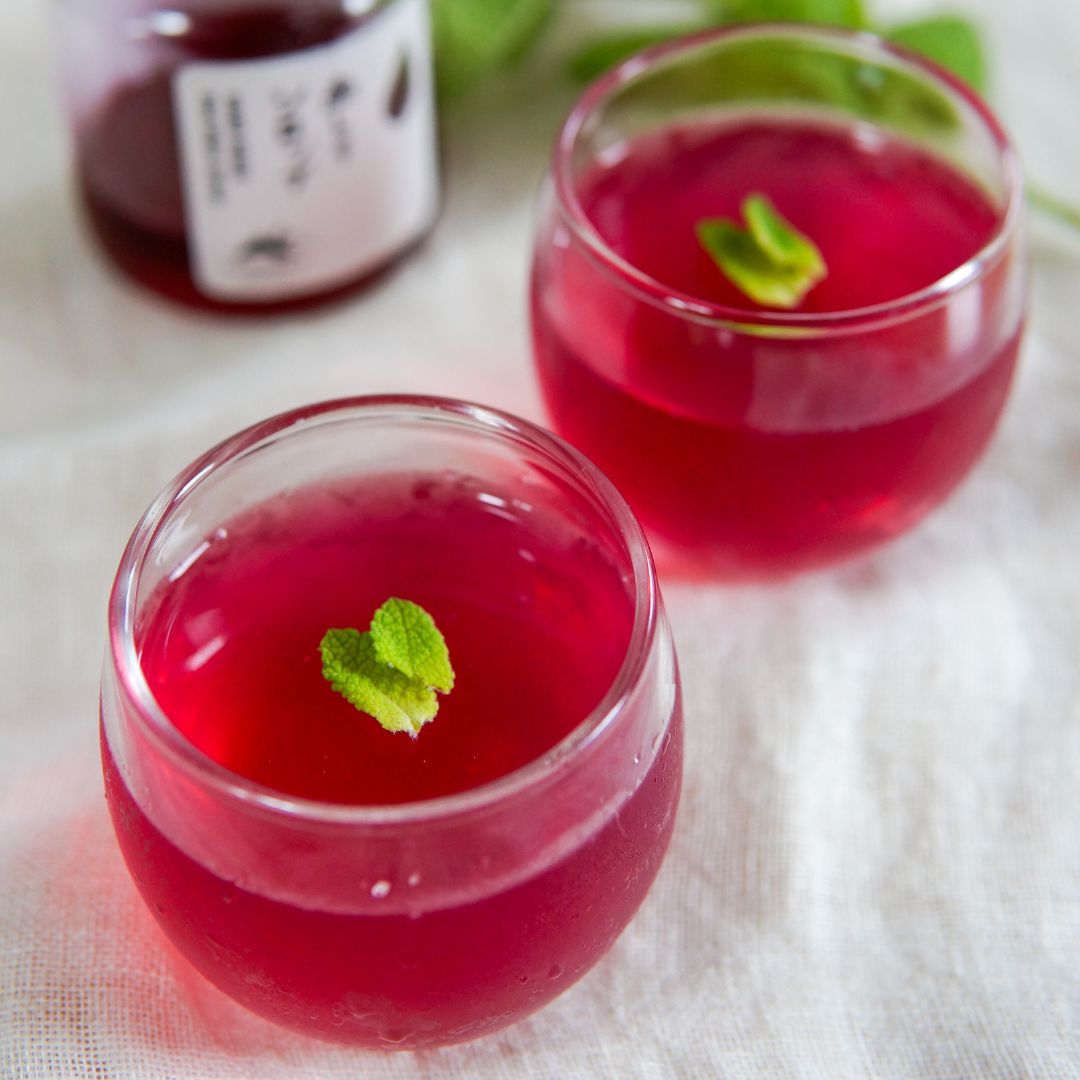 RED SHISO SYRUP