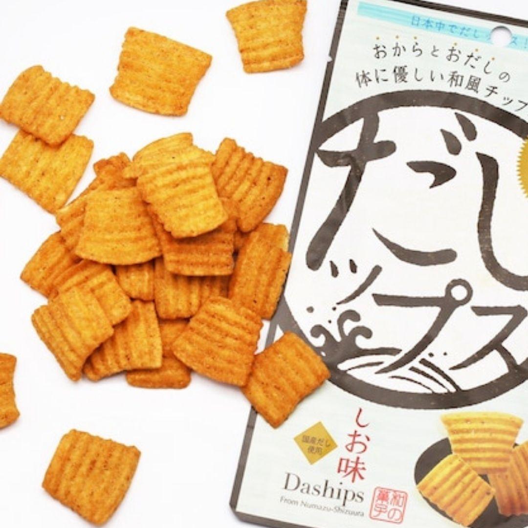 DASHIP (SALT FLAVORED SOY CHIPS) (だしップス)