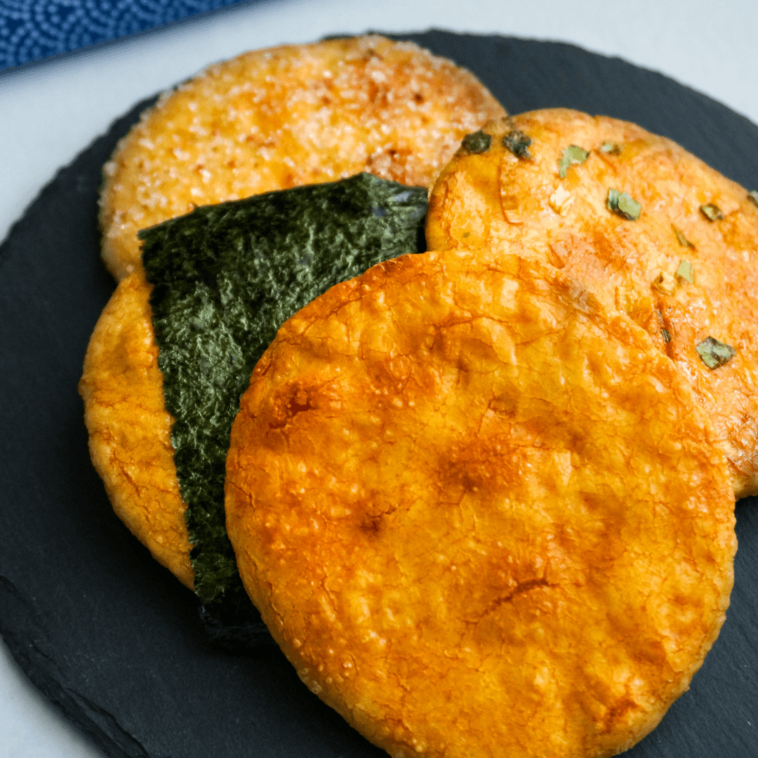 Honenyaki Senbei (Rice Cracker) (4 Flavors) Kokoro Care Packages